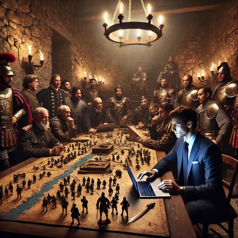 WowTheWar2. Strategy Over Strength: Smarter Moves for the Corporate Hustle