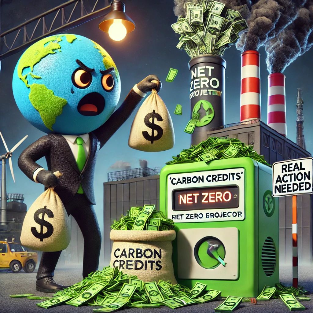 Carbon Hustling: Loopholes or Lies in the Green Revolution?" 🌍💨