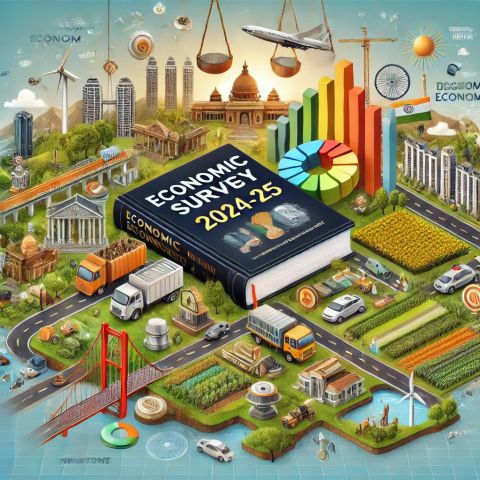India_Economic_Survey_2024-25: Growth, Resilience & Future Focus 🇮🇳📈