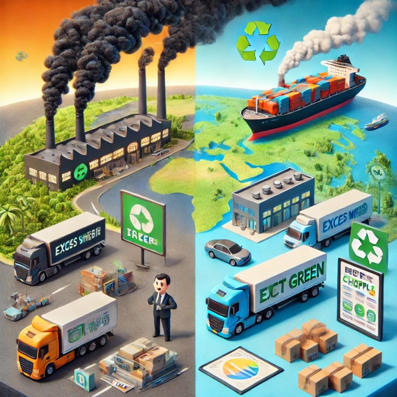 How_Green_Are_Global_Supply_Chains? Numbers_Don’t Lie!" 🌍♻️