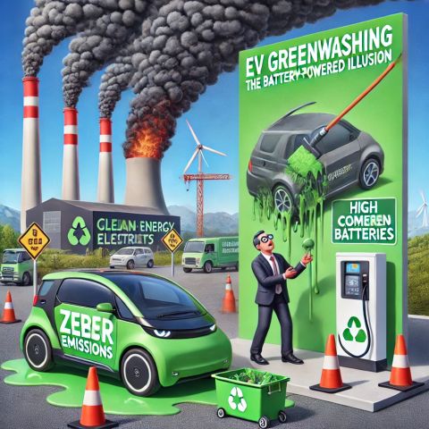 EVs & Greenwashing: The Truth_Behind_Zero_Emissions_Claims" ๐โก