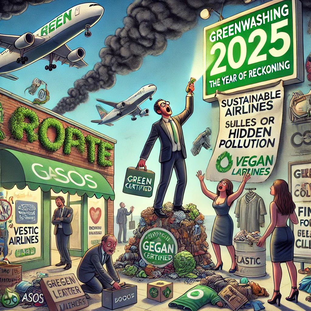 Greenwashing in YR2025: The Year of Reckoning Begins?" 🌍💰🔥