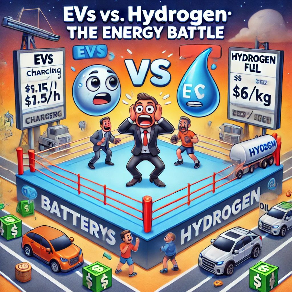 Why Are Big_Carbon_Companies_Skipping_EVs_for_Hydrogen?" ๐๐๐จ