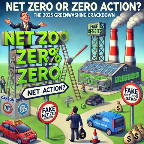 NetZero or ZeroAction? The YR2025 GreenwashingCrackdownBegins" ๐๐ฐ