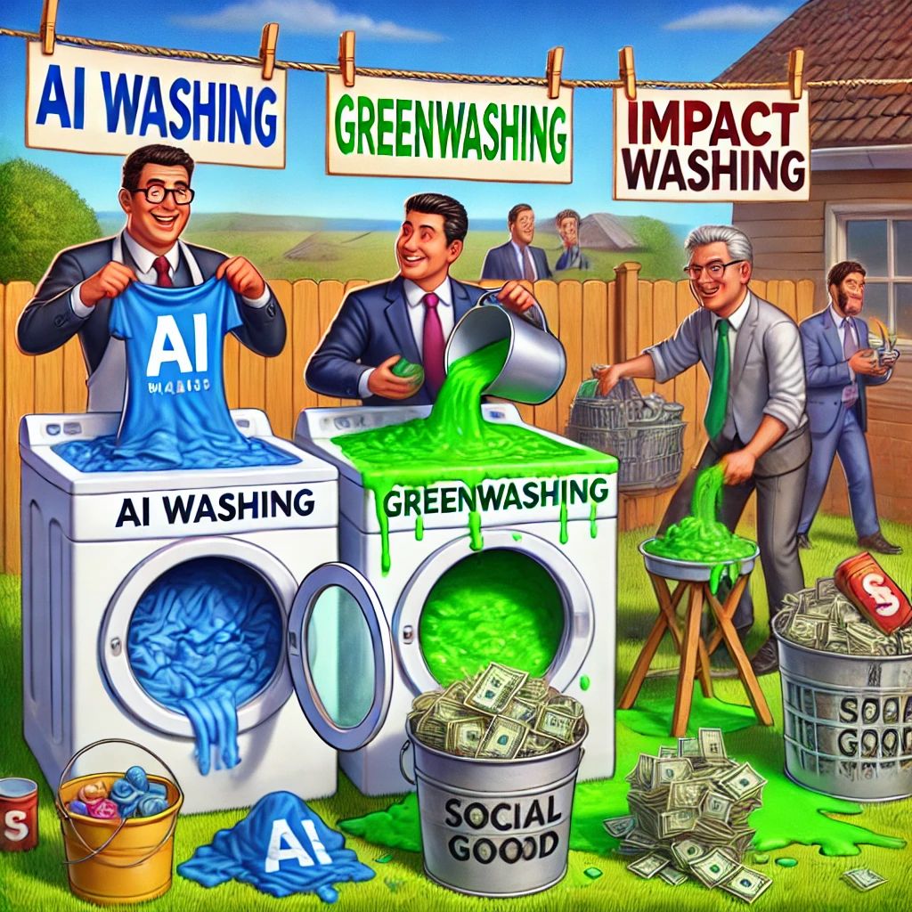 The Corporate Hattrick of Deception: AI Washing, Greenwashing & Impact…