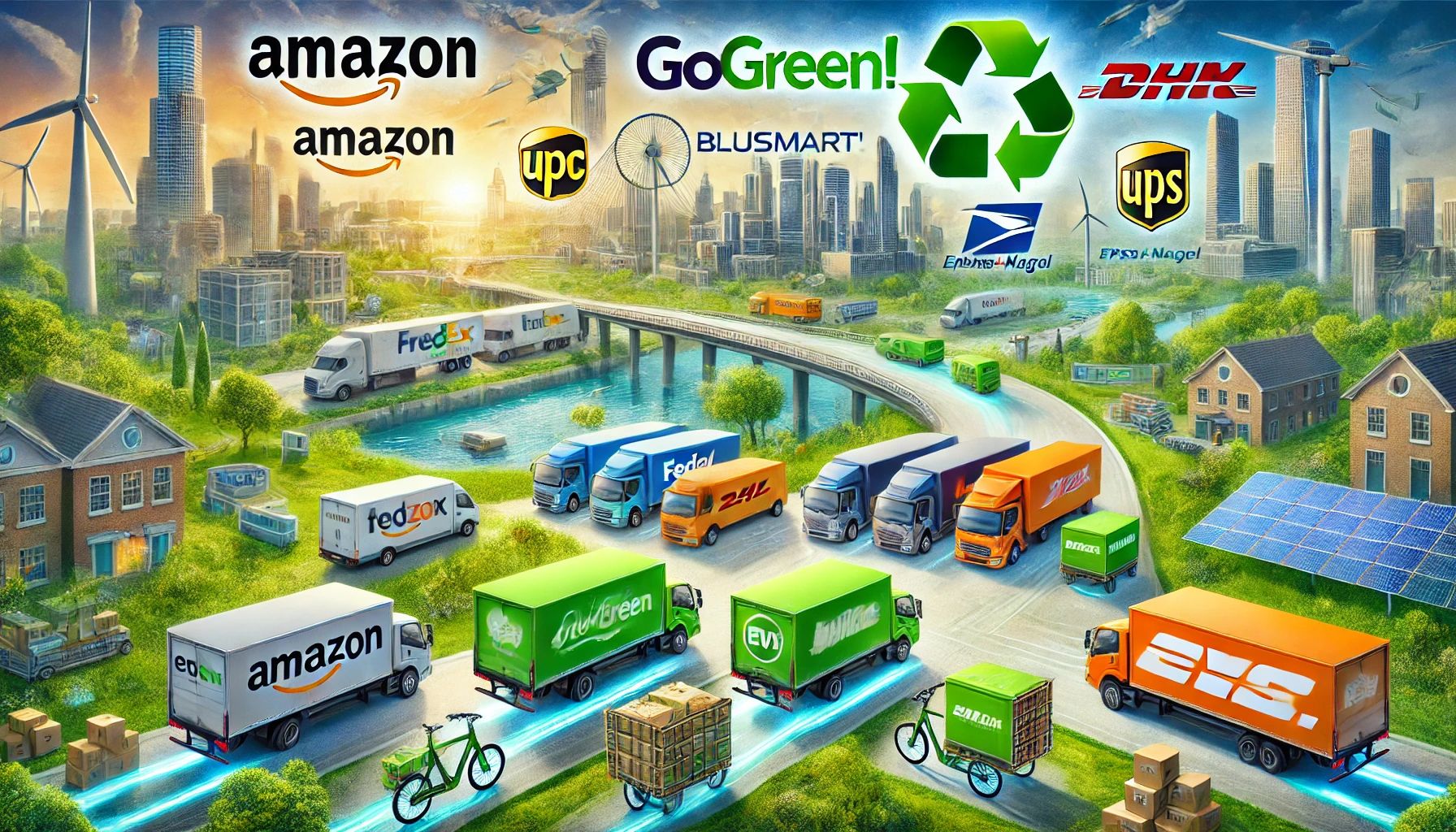 ElectrifyingLogistics: The Global Shift to GoGreen EVs 🌍⚡