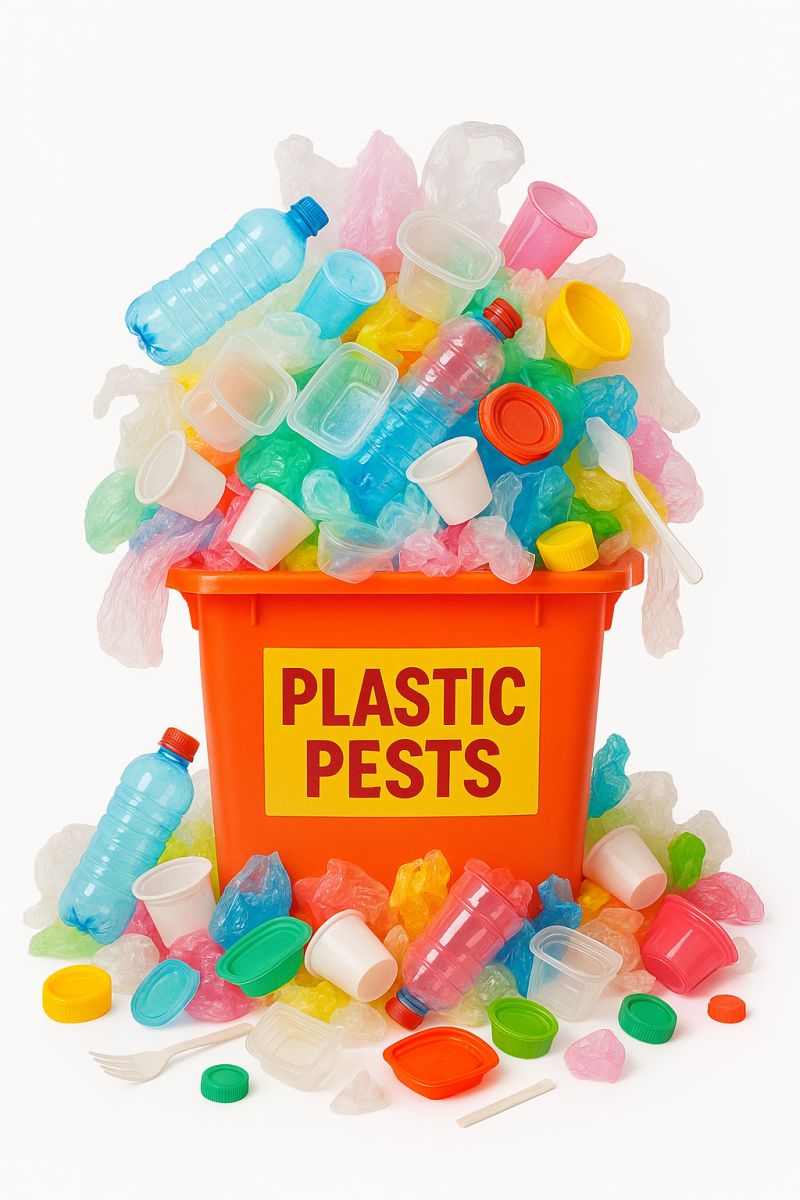 Caution_New_Pest Plasticwashing: Sustainable_Lie Wrapped_in_Cellophane
