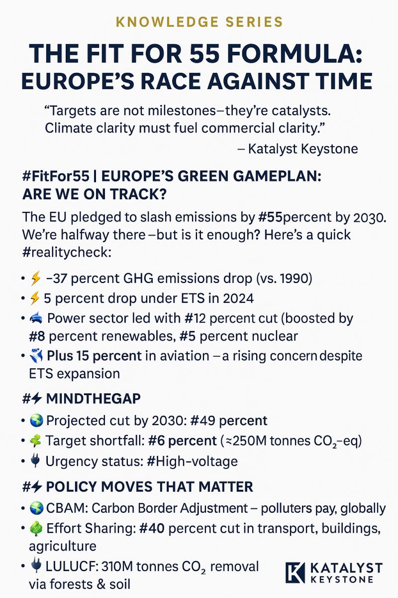 KatalystKnowledge | The FitFor55 Formula: Europe’s Race Against Time