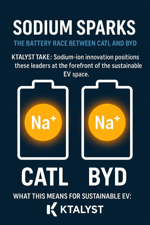 SodiumSparks: CATL vs BYD – Who’s Charging Ahead?